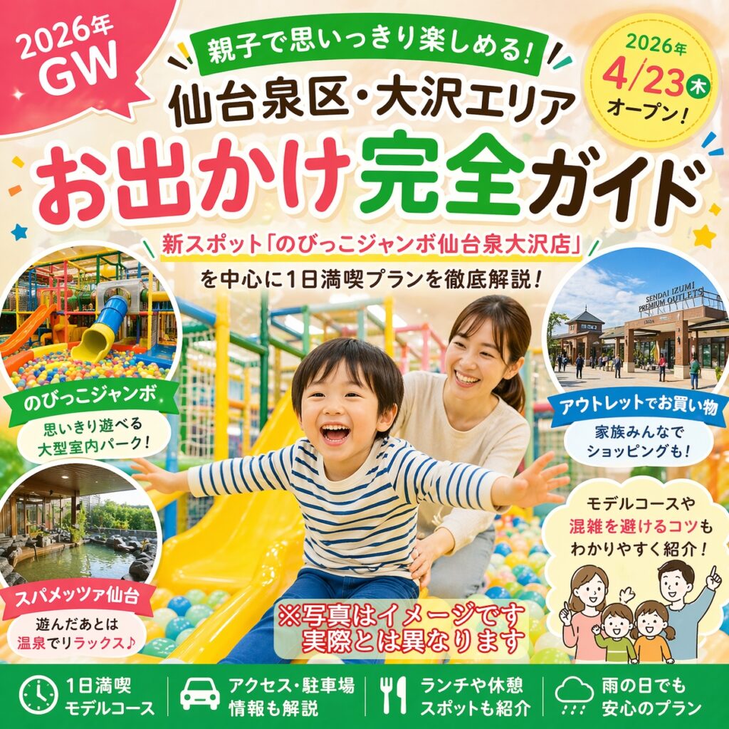 2026年GWお出かけガイド