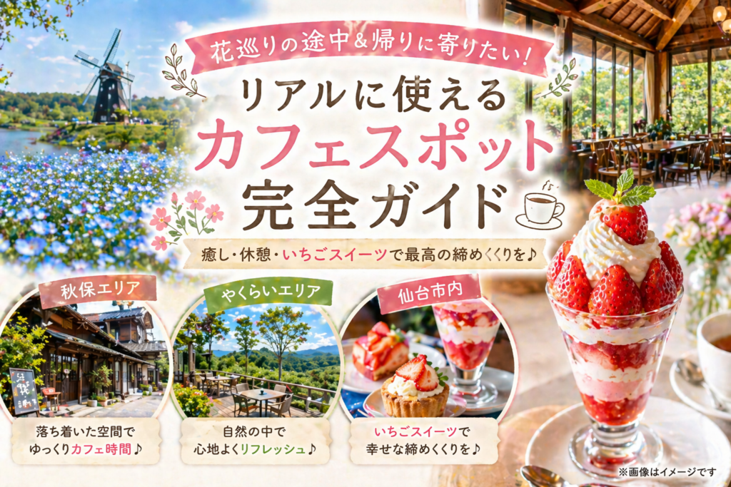 みちのく湖畔公園 やくらいガーデン カフェ