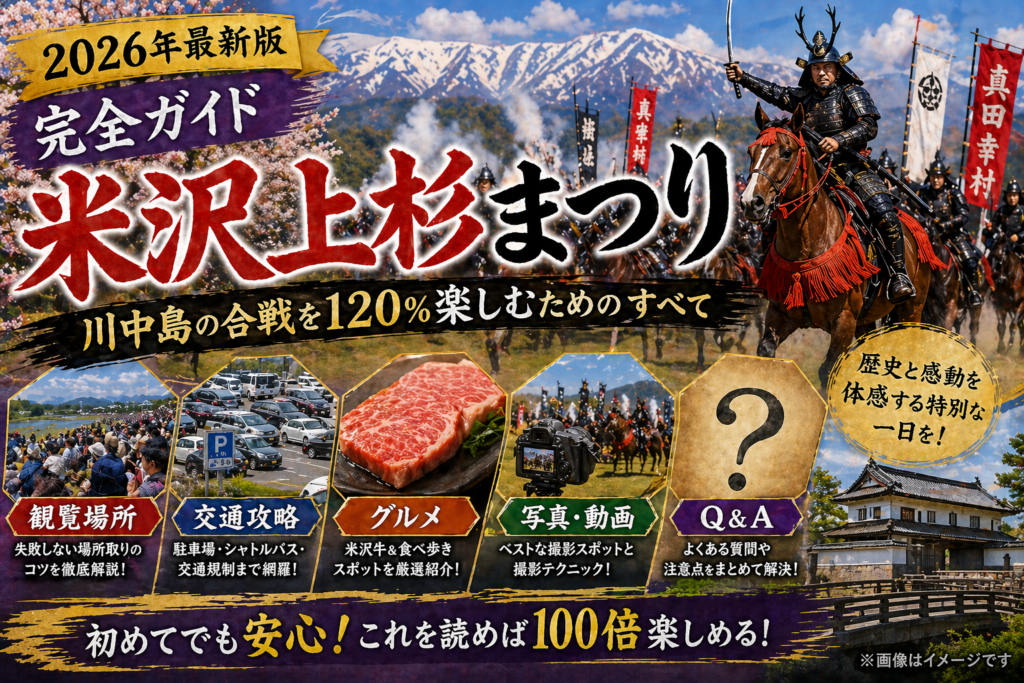 米沢上杉まつり完全ガイドアイキャッチ