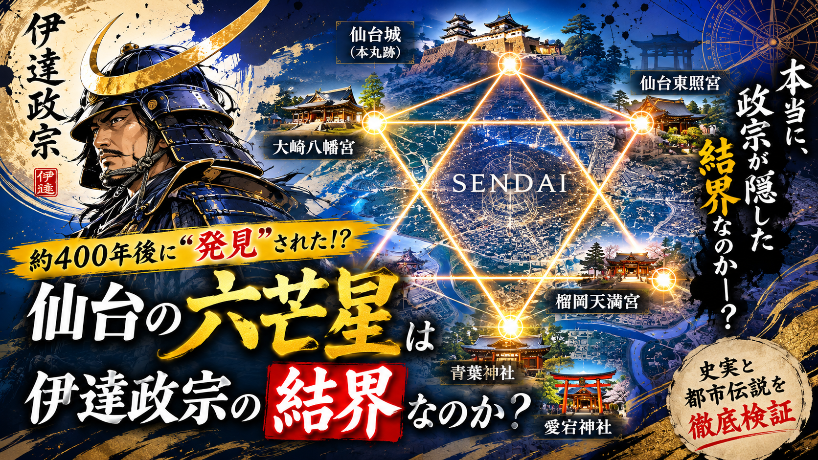 仙台六芒星と伊達政宗の謎