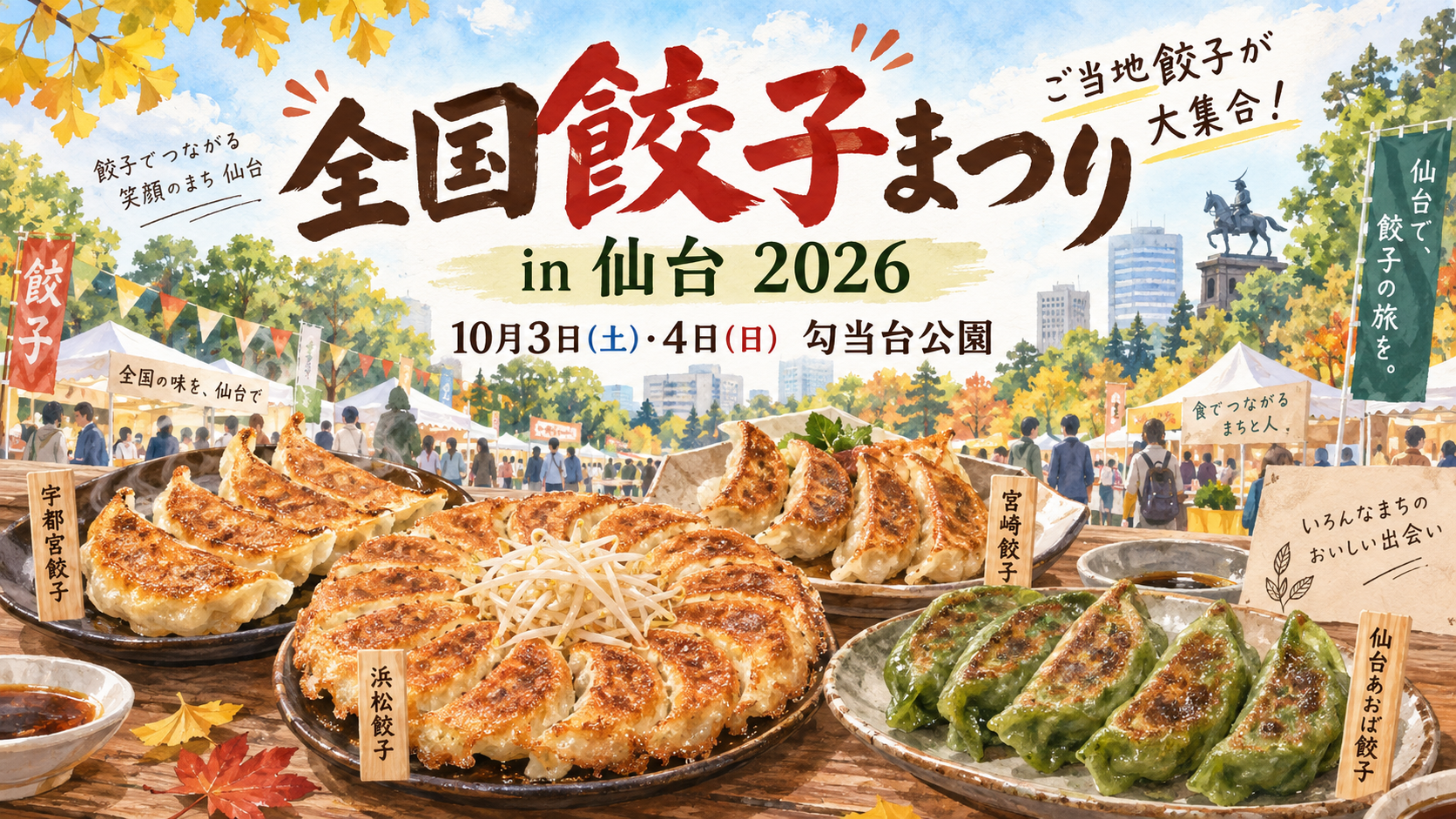 全国餃子まつり仙台2026